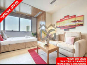 Restful studio Apartment is Dubai Sports City